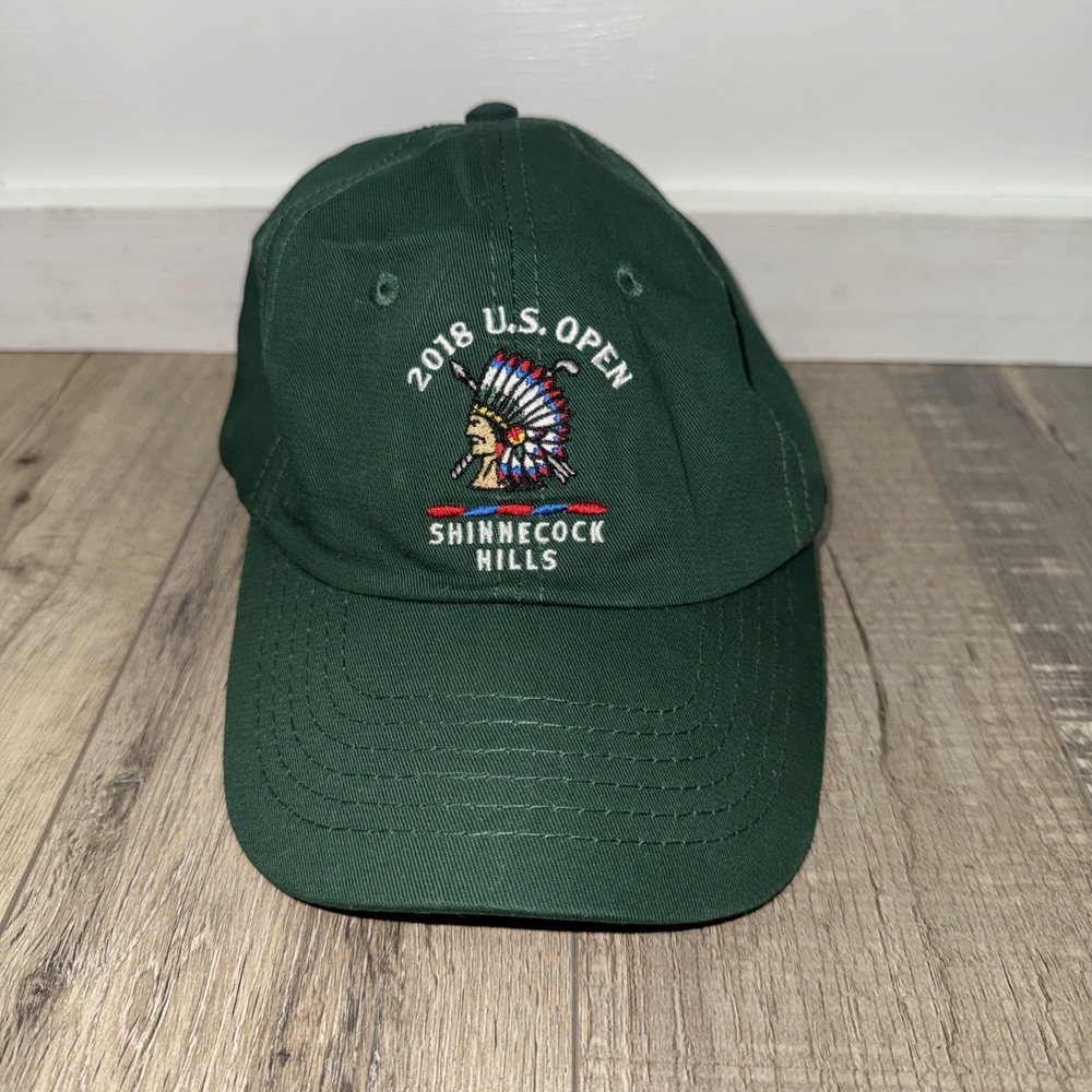 2018 US Open Shinnecock Hills USGA Member Golf Hat Cap Green Adjustable PGA